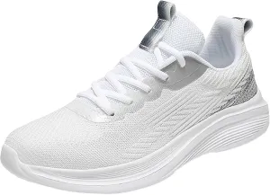 Arch Support Platform Sneakers for Women Non Slip Workout Fashion Tennis Running Sneakers Canvas Slip on Shoe
