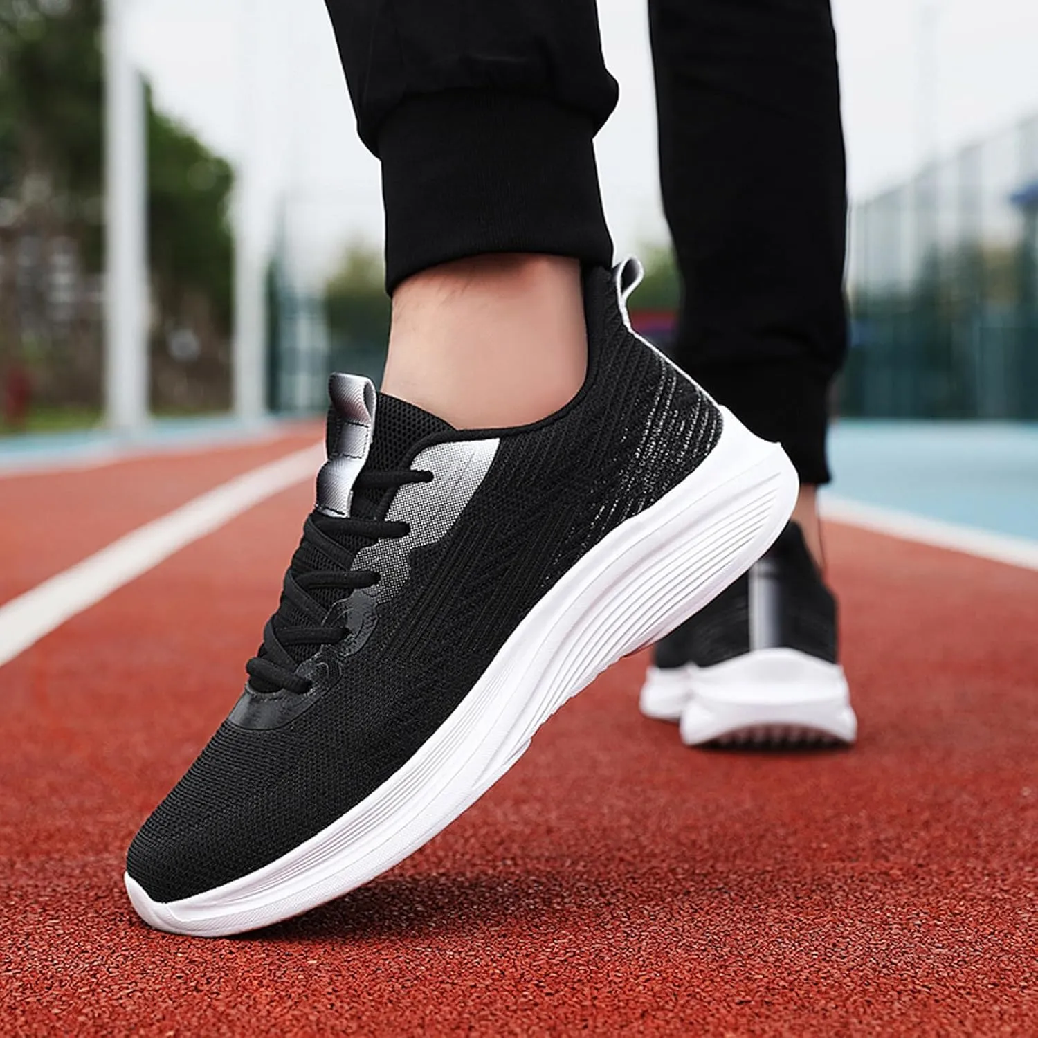 Arch Support Platform Sneakers for Women Non Slip Workout Fashion Tennis Running Sneakers Canvas Slip on Shoe