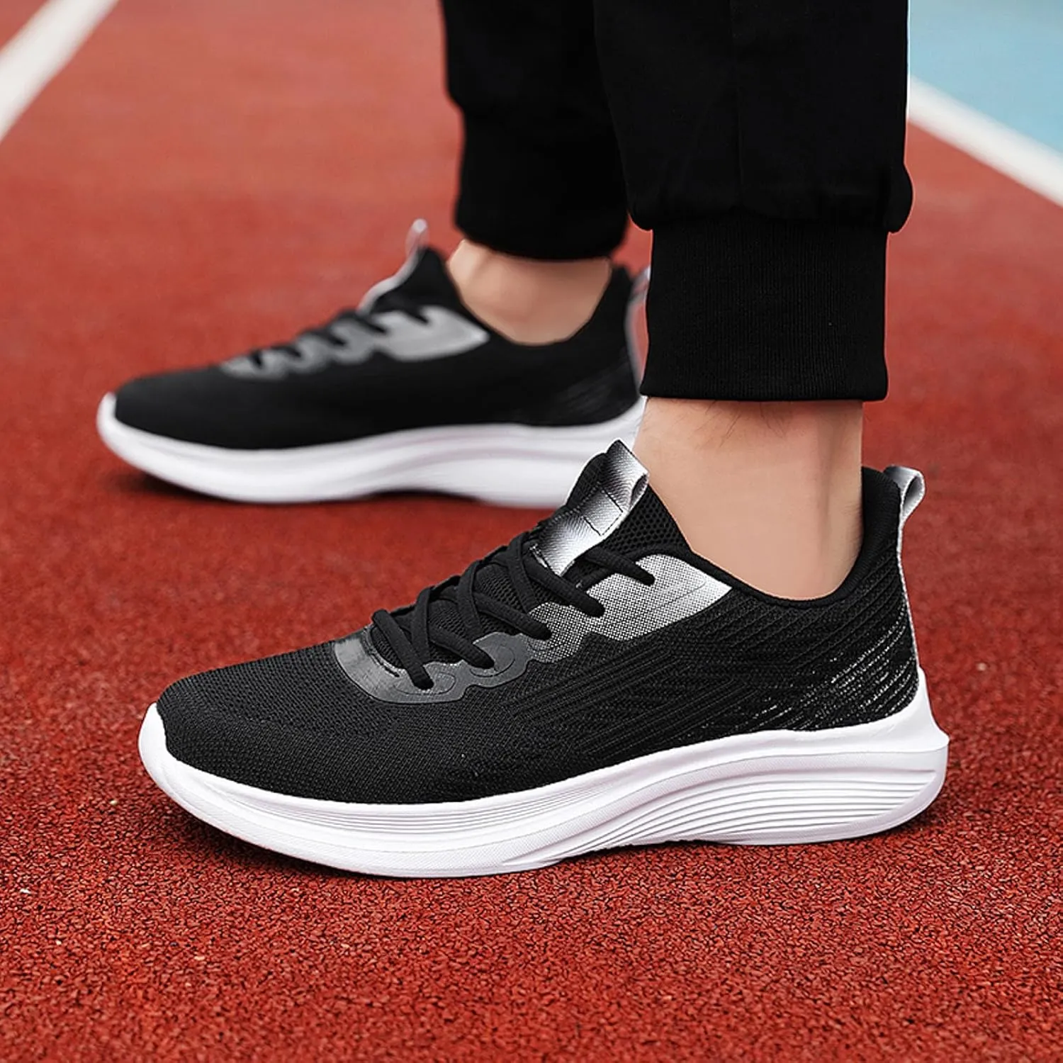 Arch Support Platform Sneakers for Women Non Slip Workout Fashion Tennis Running Sneakers Canvas Slip on Shoe