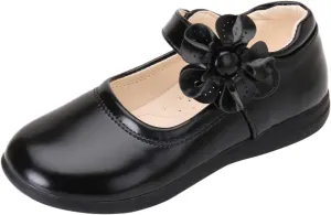 Baby Girls Dress Shoes Toddler Girls School Uniform Shoes Mary Jane Flower Girl Ballet Flats for Wedding Party