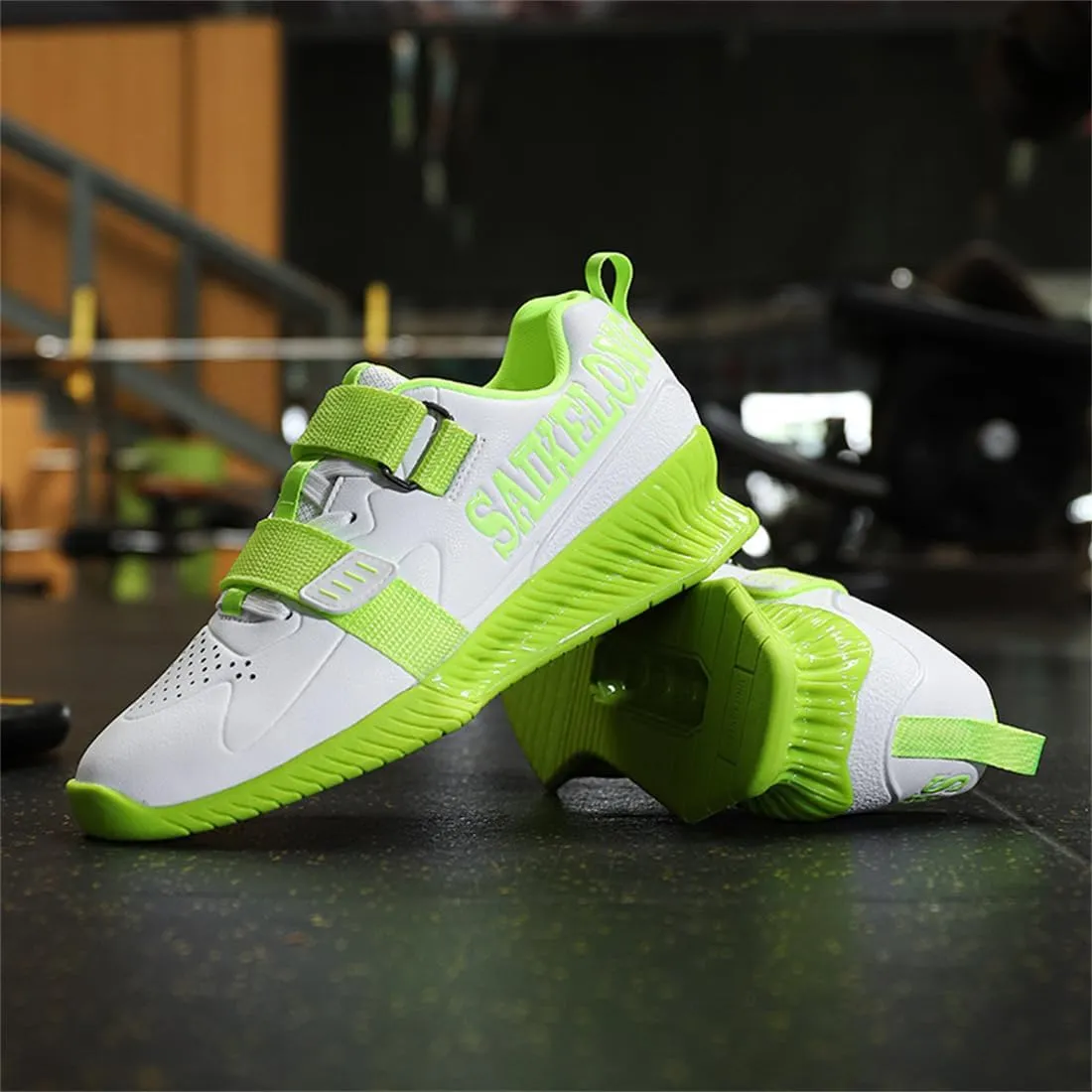 Bodybuilding Trainers for Mens Ligthweight Casual Deadlift Sneakers Weightlifting Squat Shoes Breathable Fitness Sports Shoes
