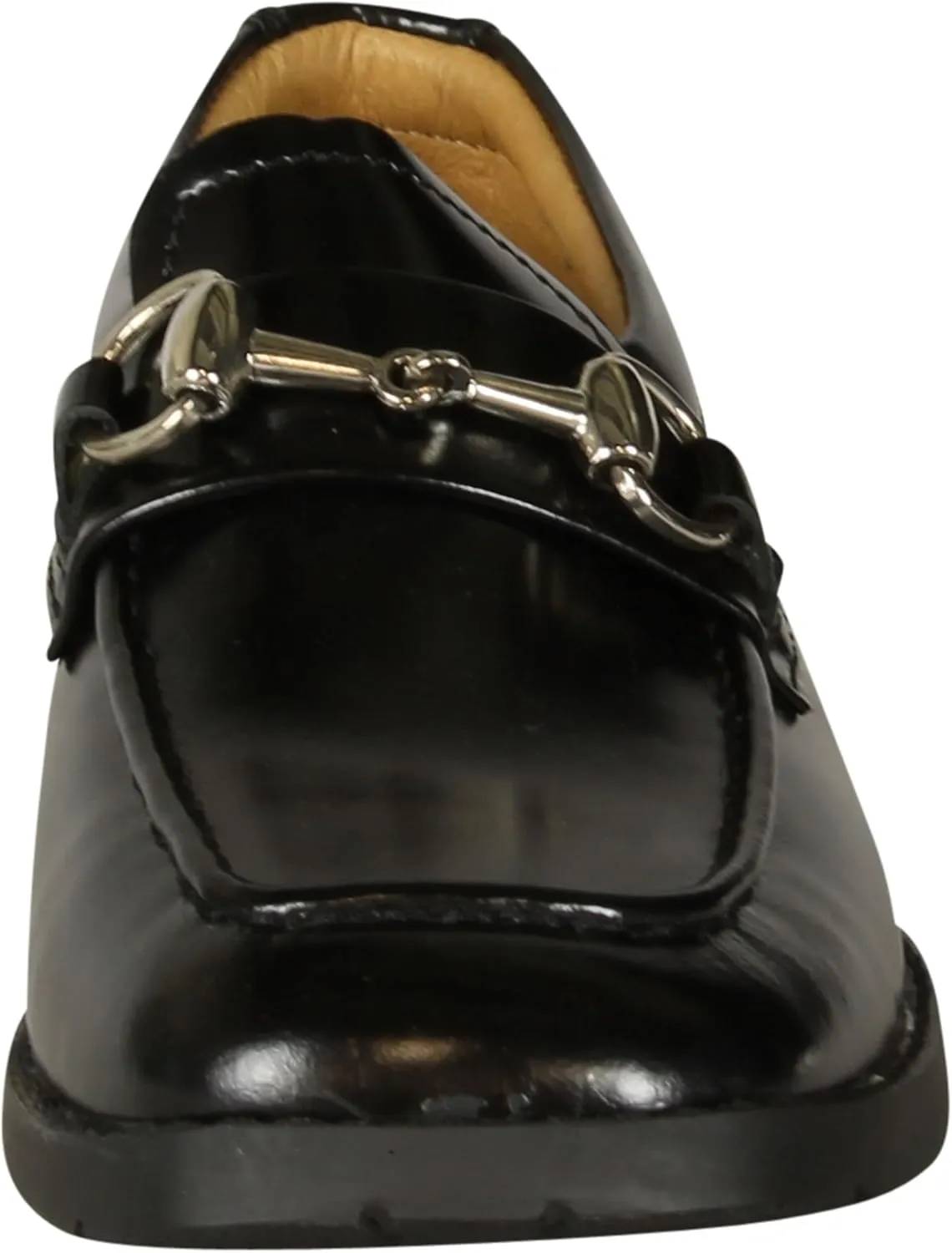 Boys 324 Slip On Loafers with Chain Shoes