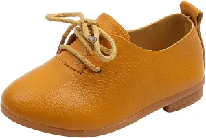 Boys British Style Lce Up Saddle Shoes Toddler Kids Casual School Uniform Formal Casual Oxfords Flat for Wedding