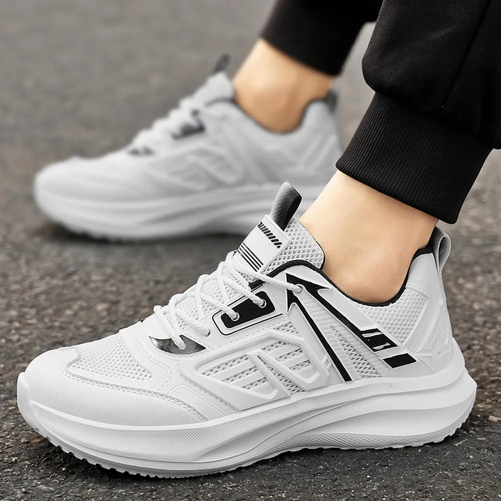 Breathable Mesh Casual Chunky Sneakers Lightweight Road Running Jogging Walking Shoes