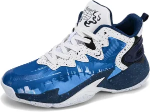 Classic Graffiti for Boys Girls Adults Casual Fashion Breathable Basketball Shoes Lightweight Wide Mesh Walking Shoes Team Sports Shoes Street Training Basketball Shoes dDurable Hiking Jogging Shoes