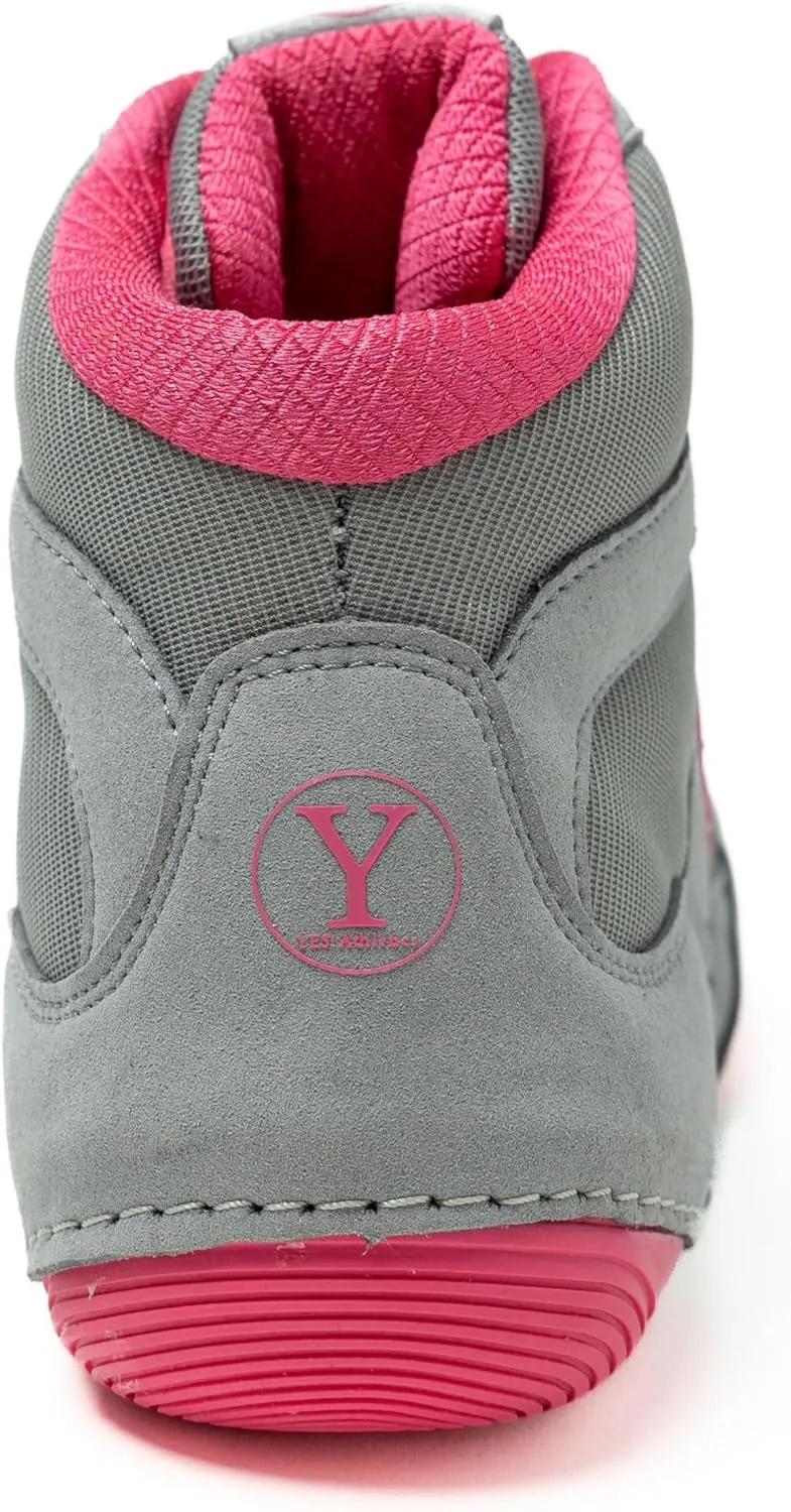Defiant2 Women’s Wrestling Shoes, 100% Anti-Slip Rubber Sole, Lightweight Boxing Shoes for Women, Durable MMA, Powerlifting, Weightlifting Shoes - Women’s Sizes