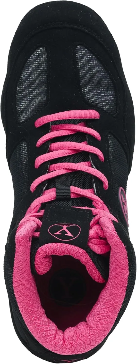 Defiant2 Women’s Wrestling Shoes, 100% Anti-Slip Rubber Sole, Lightweight Boxing Shoes for Women, Durable MMA, Powerlifting, Weightlifting Shoes - Women’s Sizes