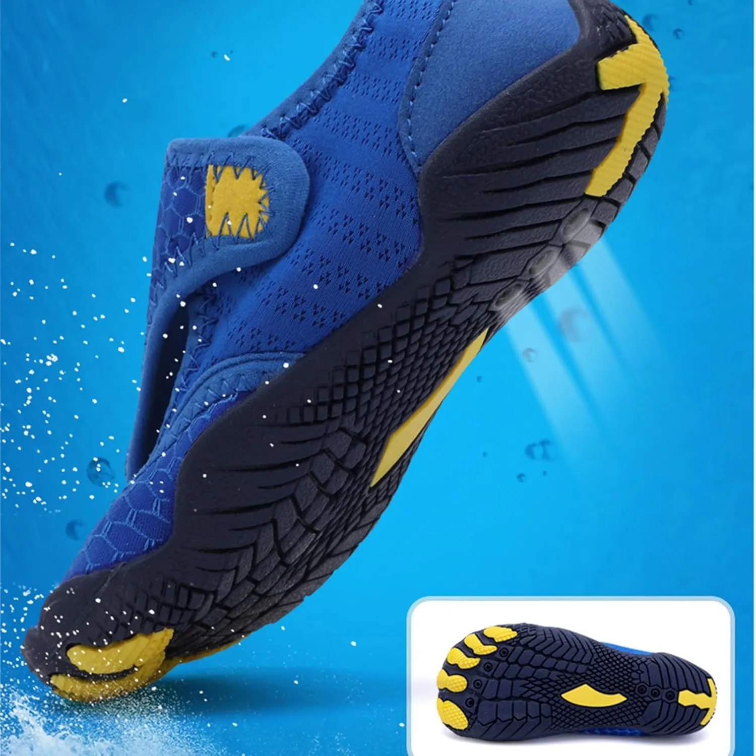 DHAEY Men's Women's Weightlifting Shoes Soft Bottom Strong Anti-Slip Lightweight Comfortable Lifting Squat Shoes Barefoot Trainer Shoes (Color : Black, Size : 13.5 Women/12 Men)