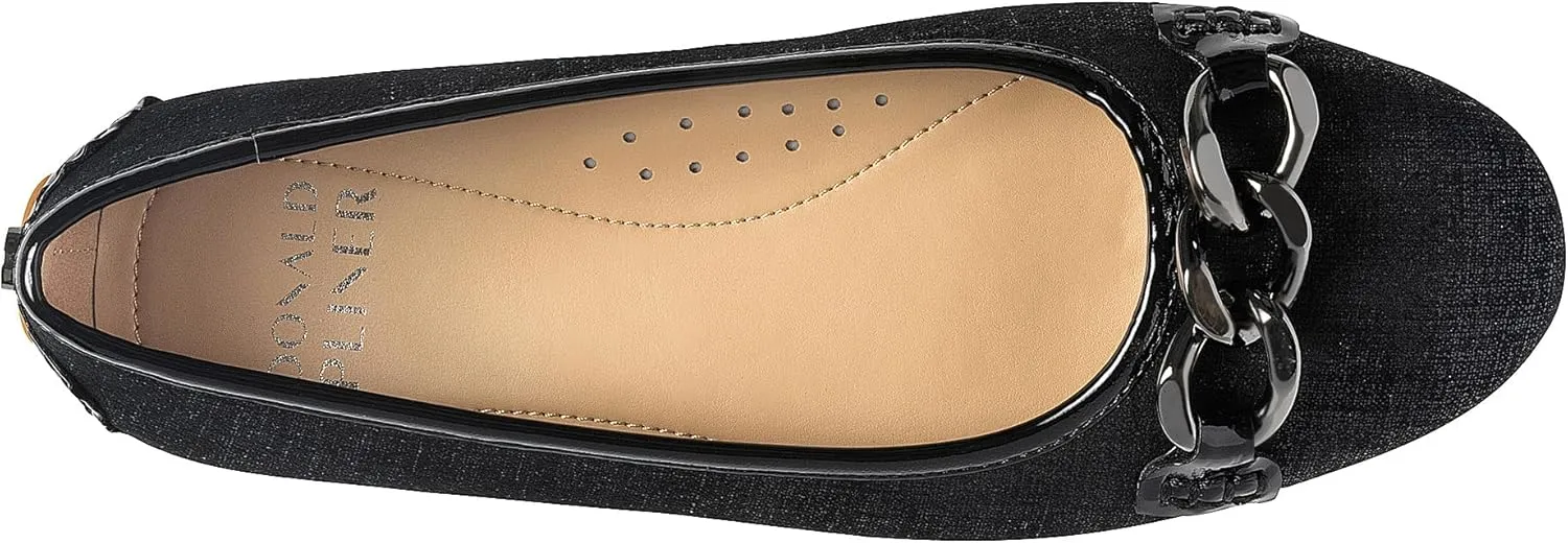 Donald Pliner Women's Raya Ballet, Luxury, Slip-On Shoes, Womens Flats, Comfortable & Stylish, Casual, Work, Ballet Flats