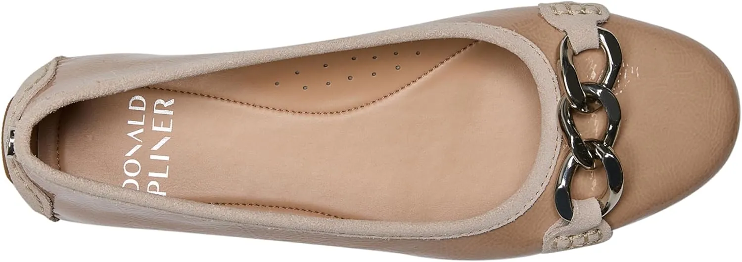 Donald Pliner Women's Raya Ballet, Luxury, Slip-On Shoes, Womens Flats, Comfortable & Stylish, Casual, Work, Ballet Flats