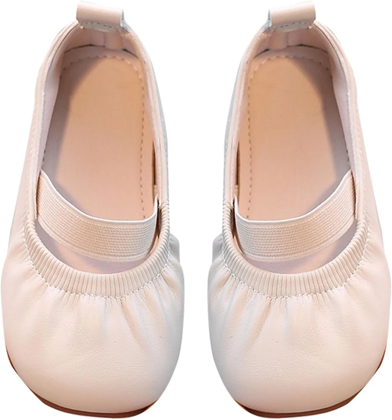 Girl Dress Shoes Toddler Flower Girl Dress Shoes Square Toe Ballet Flats for Party School Toddler Dress Shoes Girl