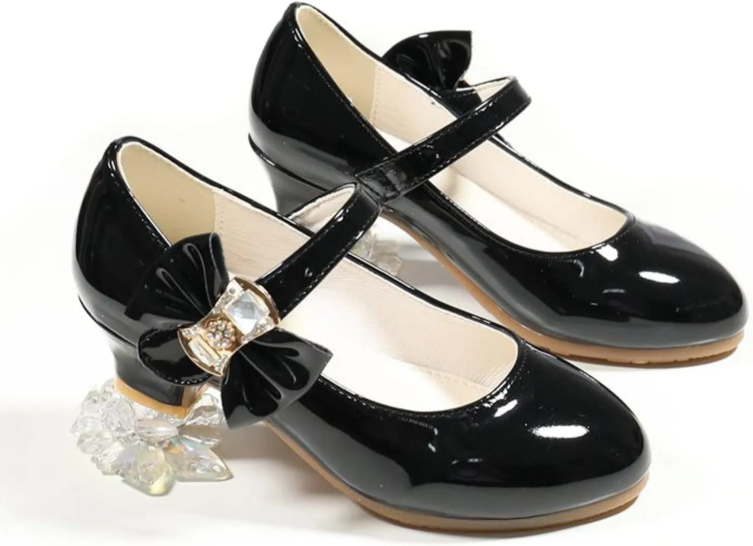 Girls Dress Shoes Mary Jane Shoes for Girl Ballet Flats Back to School Wedding Party Summer Sandal