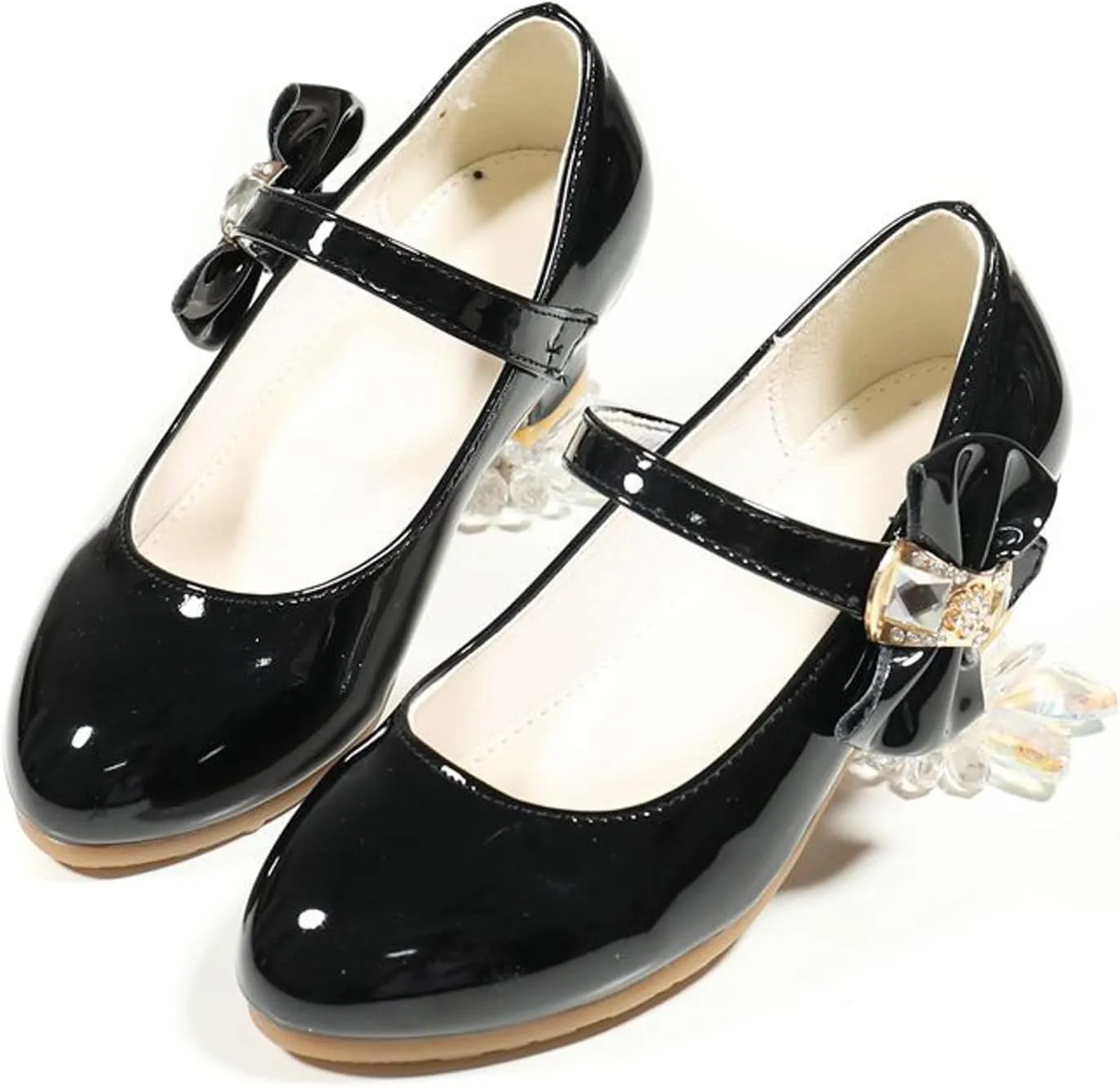 Girls Dress Shoes Mary Jane Shoes for Girl Ballet Flats Back to School Wedding Party Summer Sandal