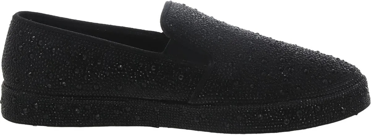 INC Womens Lenna Rhinestone Slip On Loafers