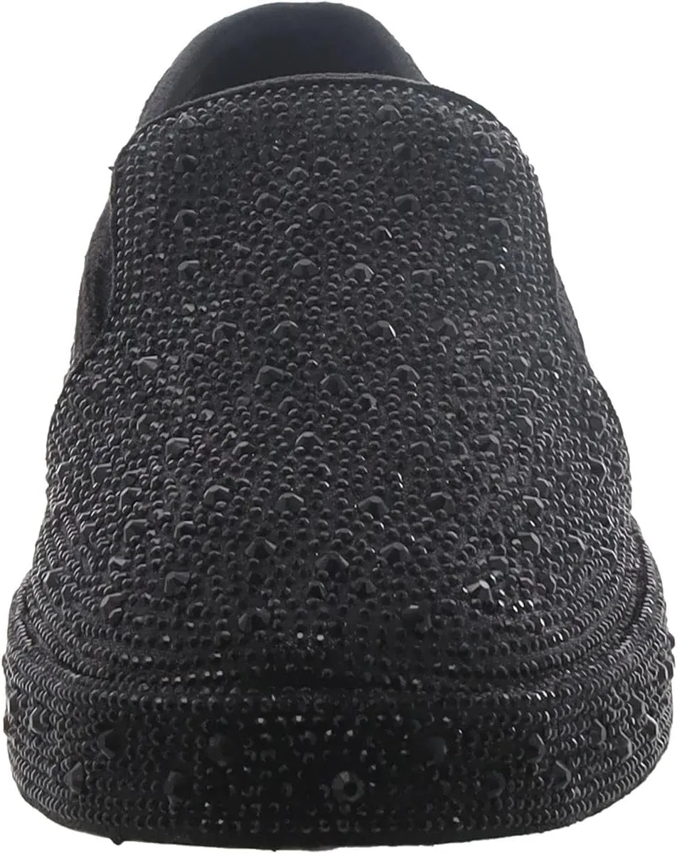INC Womens Lenna Rhinestone Slip On Loafers