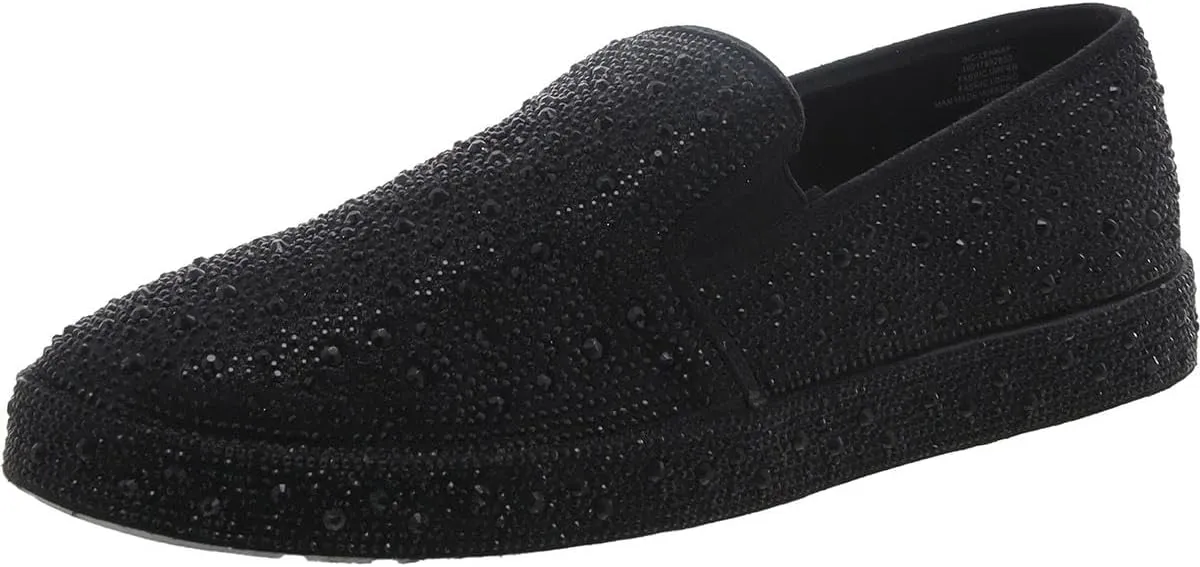 INC Womens Lenna Rhinestone Slip On Loafers