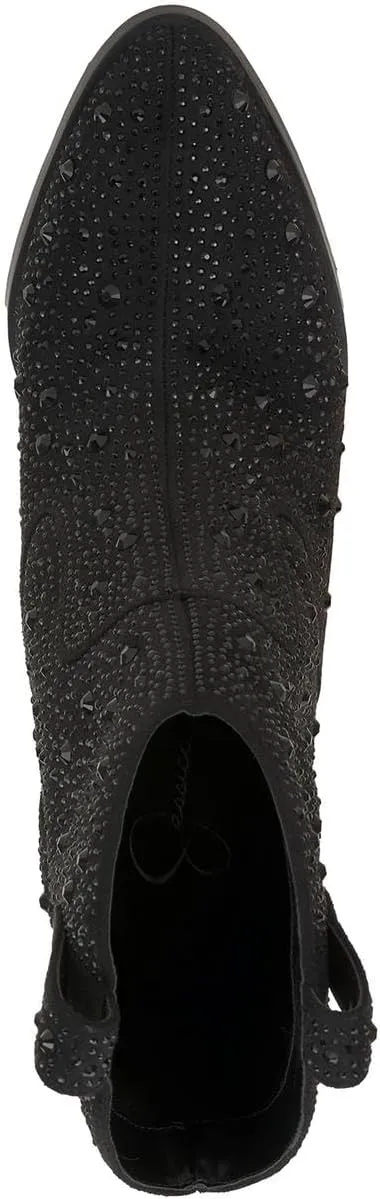 Jessica Simpson Womens Cissely Embellished Western Cowboy, Western Boots