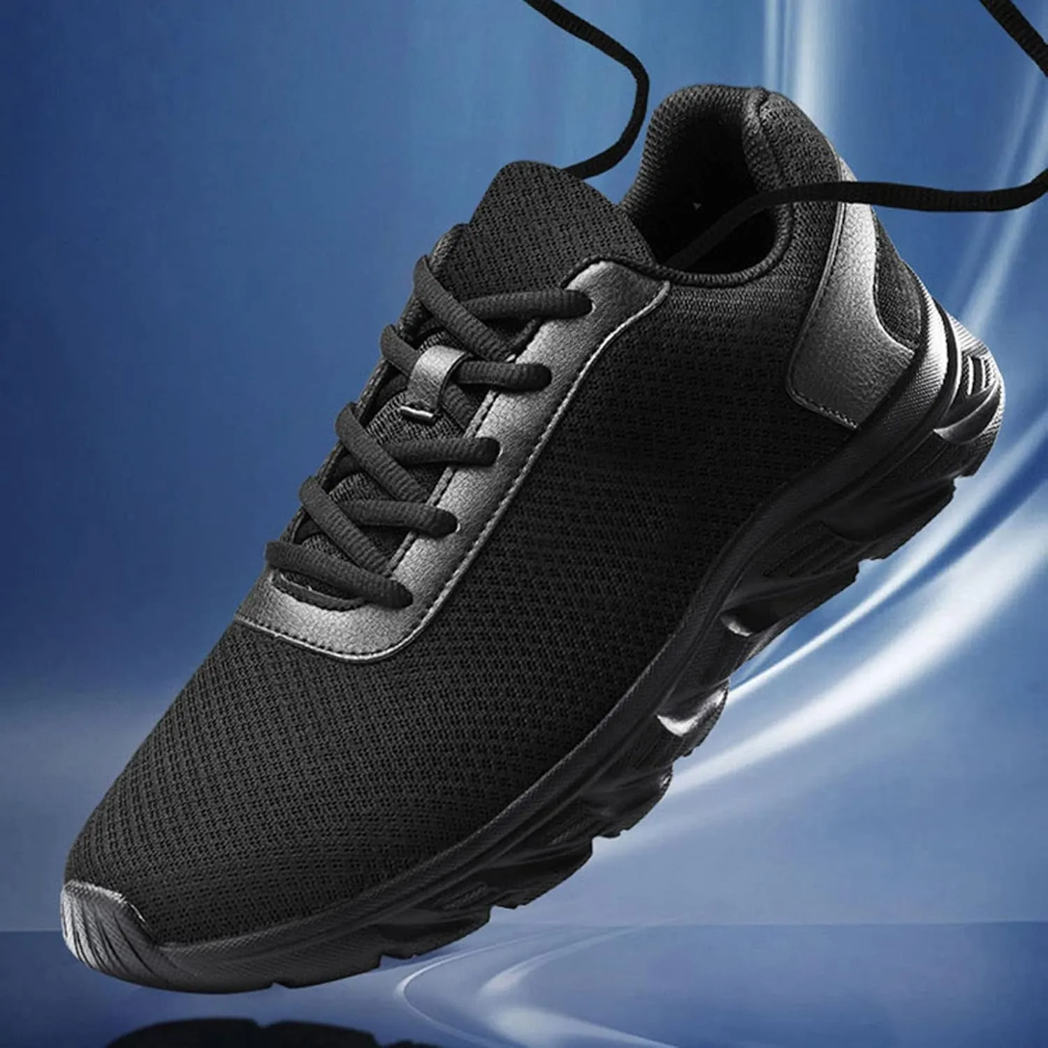 Men Sports Shoes Simple Solid Color Fashion Summer New Pattern Mesh Breathable Comfortable Non Slip Mens Sneaker