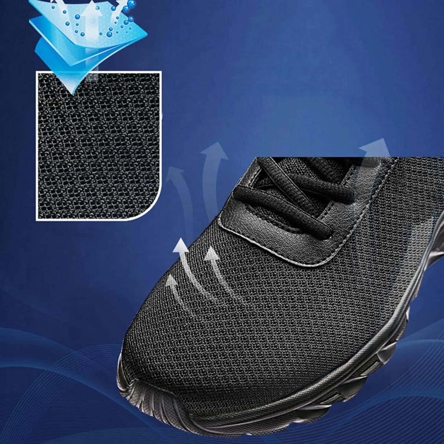 Men Sports Shoes Simple Solid Color Fashion Summer New Pattern Mesh Breathable Comfortable Non Slip Mens Sneaker