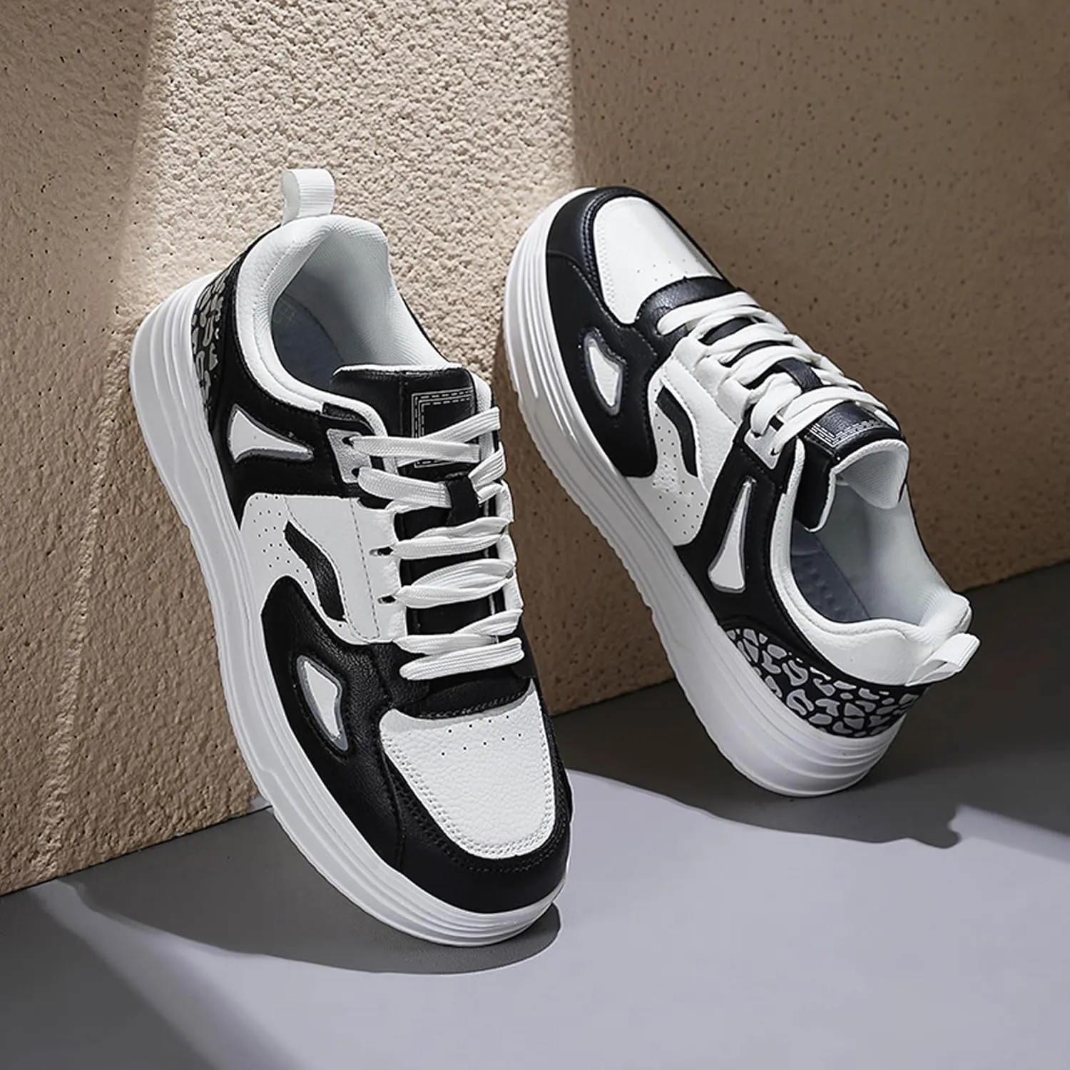 Men Women Lace up Fashion Lightweight Casual Skateboarding Shoes Tennis Shoes Basketball Shoes