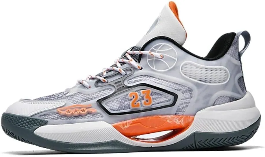 Men's Basketball Shoes are Breathable Anti Slip Wear-Resistant Fashionable Outdoor Basketball Boots