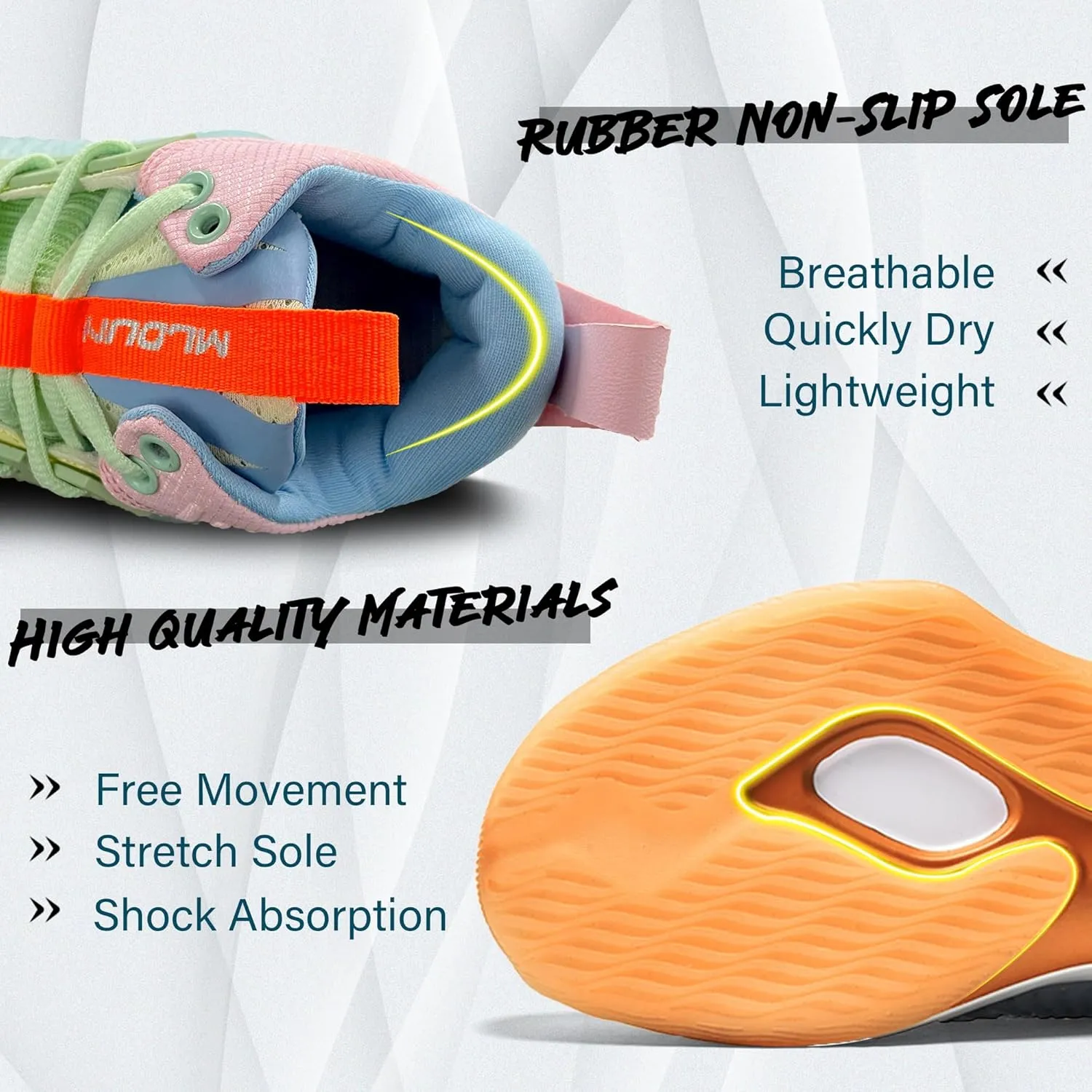 Men's Basketball Shoes Breathable Anti Slip Fashionable Graffiti Training Shoes Outdoor Shoes