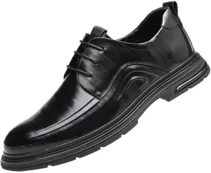 Men's Dress Shoes Mens Breathable Leather Wingtip Brogue Oxfords Shoes