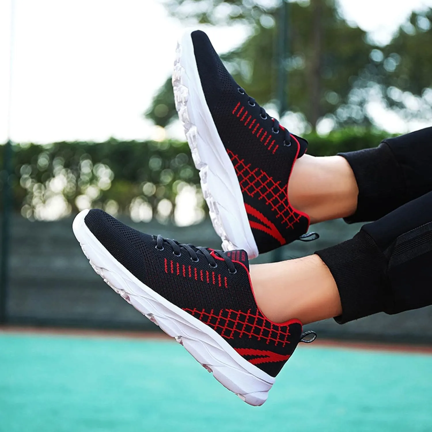 Men's Orthopedic Comfortable Lace Up Shoes Non Slip Lightweight Workout Shoe Non Slip Work Sport Shoes for Men