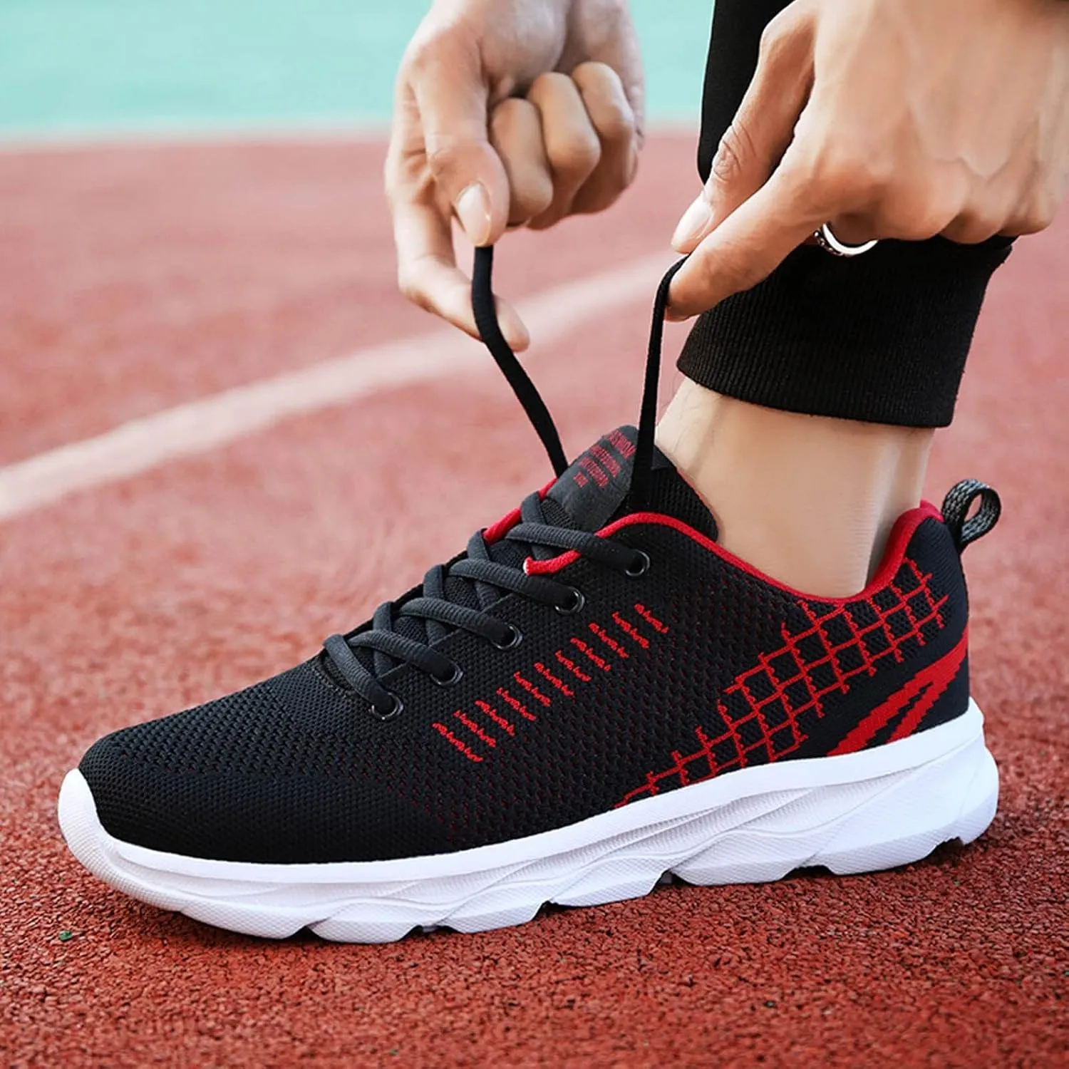Men's Orthopedic Comfortable Lace Up Shoes Non Slip Lightweight Workout Shoe Non Slip Work Sport Shoes for Men