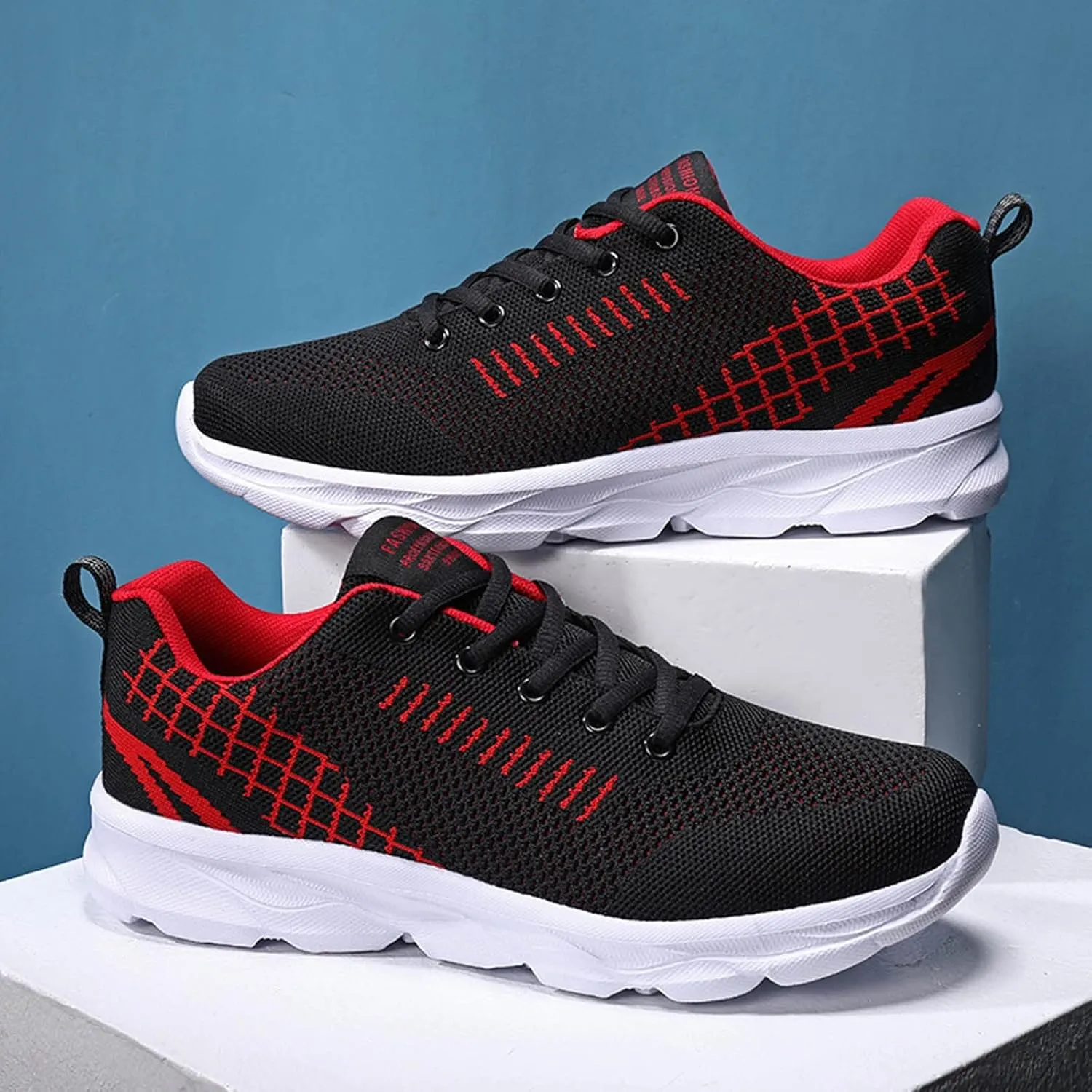 Men's Orthopedic Comfortable Lace Up Shoes Non Slip Lightweight Workout Shoe Non Slip Work Sport Shoes for Men