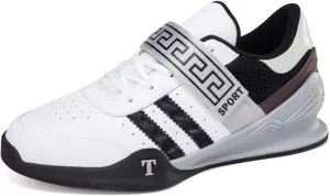 Men's Powerlifting Squat Shoes - Unisex Anti-Skid Breathable Gym Sneakers for Weightlifters, Gym Enthusiasts