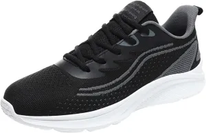 Mens Shoes Mesh Breathable Lace Up Solid Color Casual Fashion Simple Shoes Running Sneaker Organizers and Storage Men