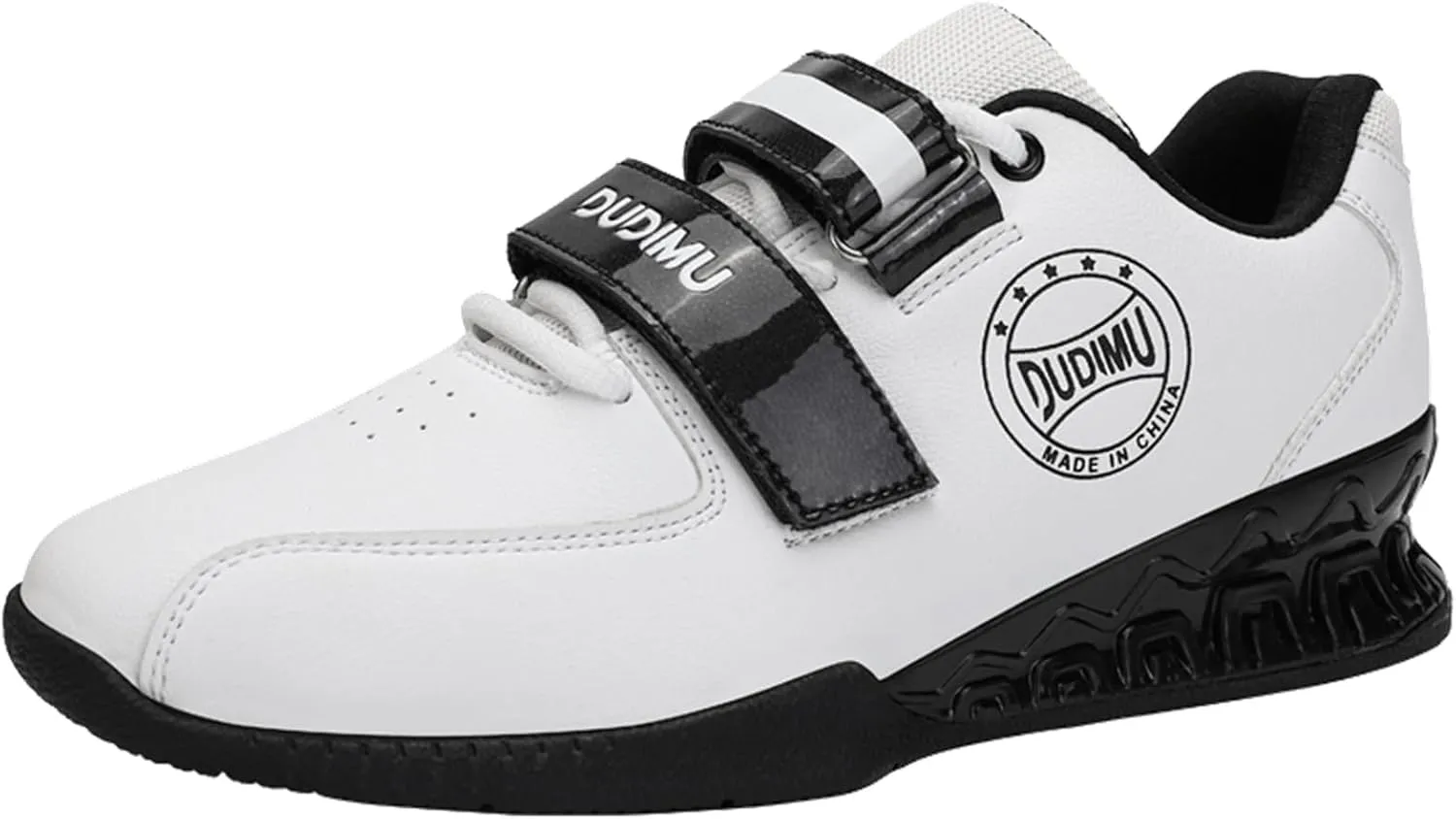 Men's Weightlifting Shoes, Ligthweight Bodybuilding Trainers Multisport Deadlift Sneakers Wear-Resistant Ati-Slip Squat Fitness Sports Shoes