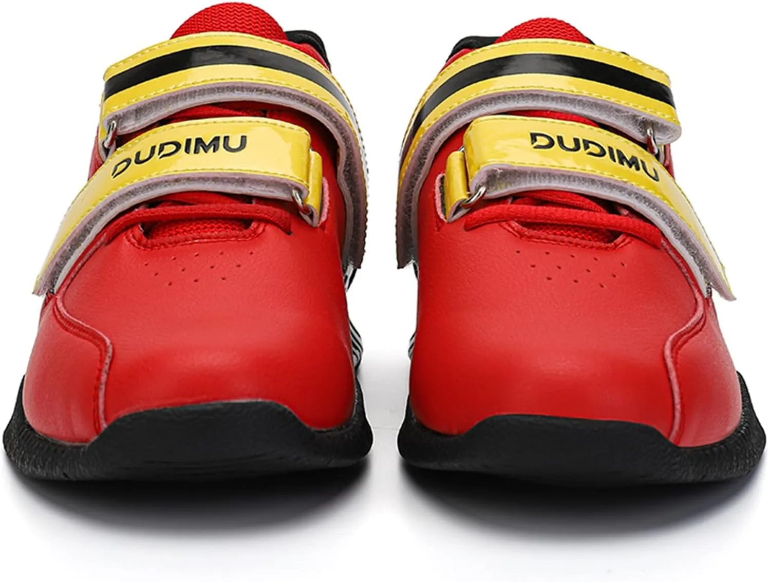Men's Weightlifting Shoes, Ligthweight Bodybuilding Trainers Multisport Deadlift Sneakers Wear-Resistant Ati-Slip Squat Fitness Sports Shoes