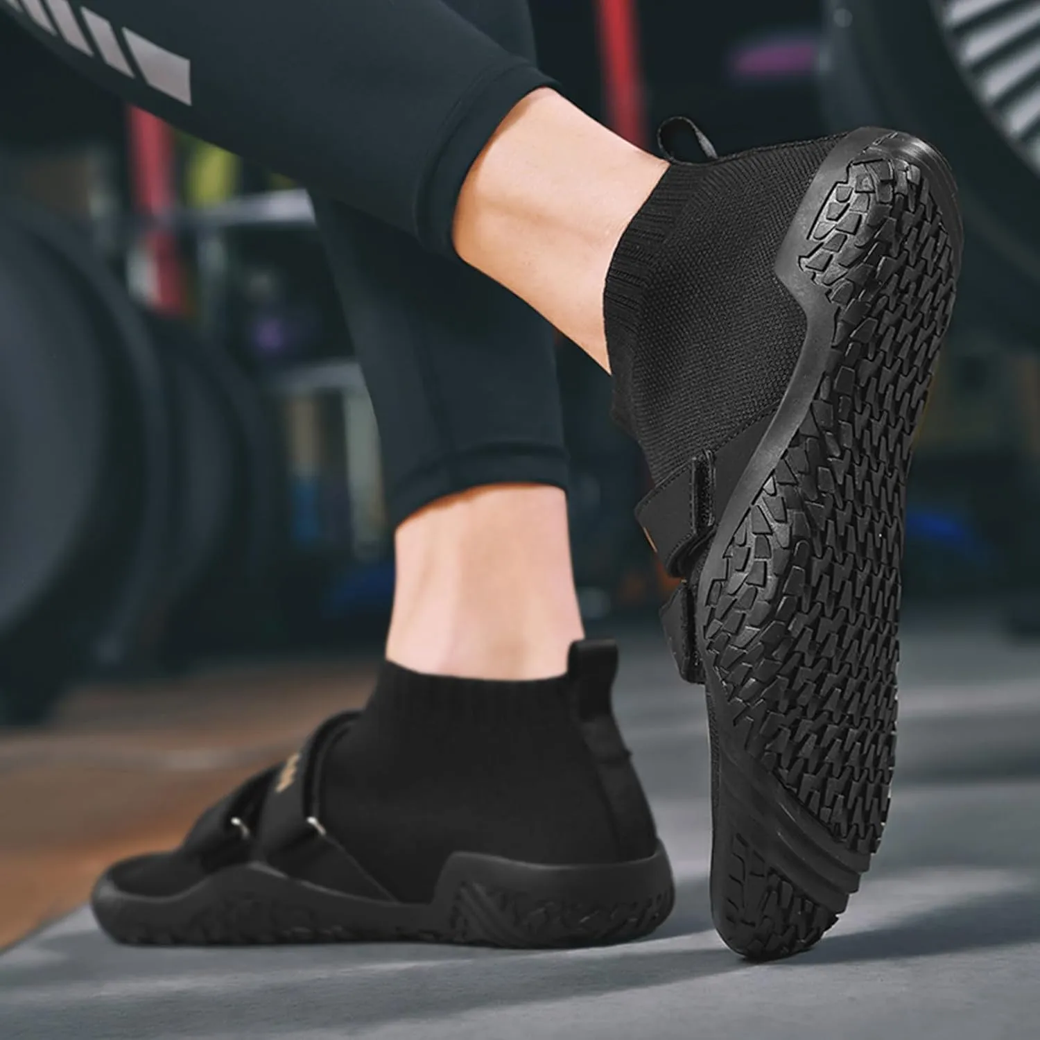 ONAIC Powerlifting Squat Shoes for Men's Women's Lightweight Comfortable Deadlifting Training Shoes Indoor Gym Fitness Cross-Trainer Sneaker