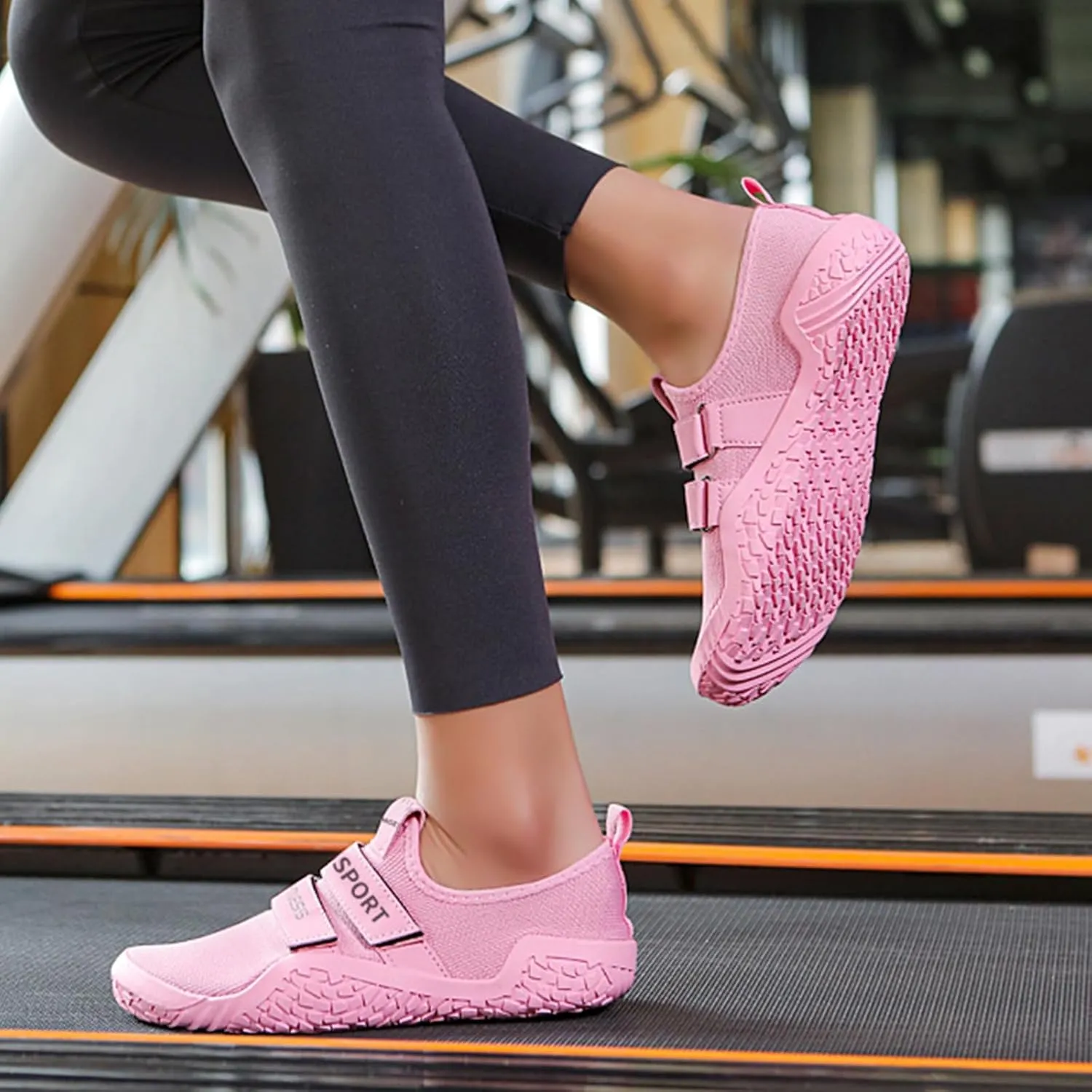 ONAIC Women's Weightlifting Shoes Gym Squat Trainers Anti-Skid Breathable Fitness Shoes Deadlift Powerlifting Shoes