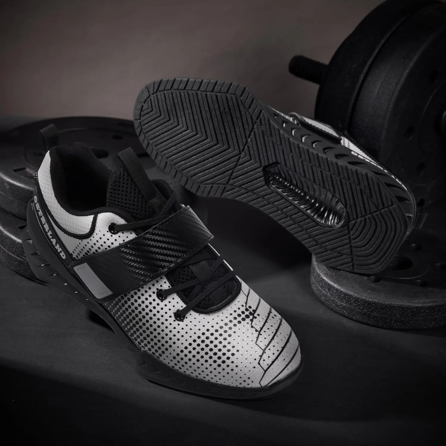 Osterland Weightlifting Shoes: High-Performance Footwear for Gym and Powerlifting, Specifically Designed for Heavy Lifting, Deadlifting, Weight Training, and Squat Exercises for Both Men and Women