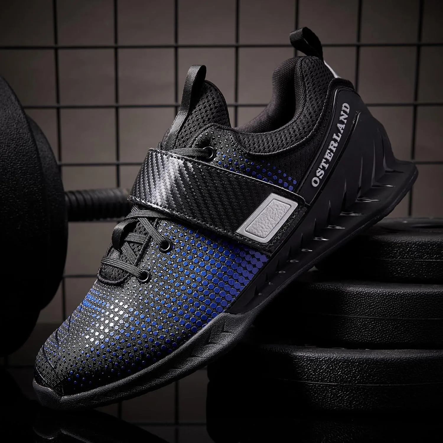 Osterland Weightlifting Shoes: High-Performance Footwear for Gym and Powerlifting, Specifically Designed for Heavy Lifting, Deadlifting, Weight Training, and Squat Exercises for Both Men and Women