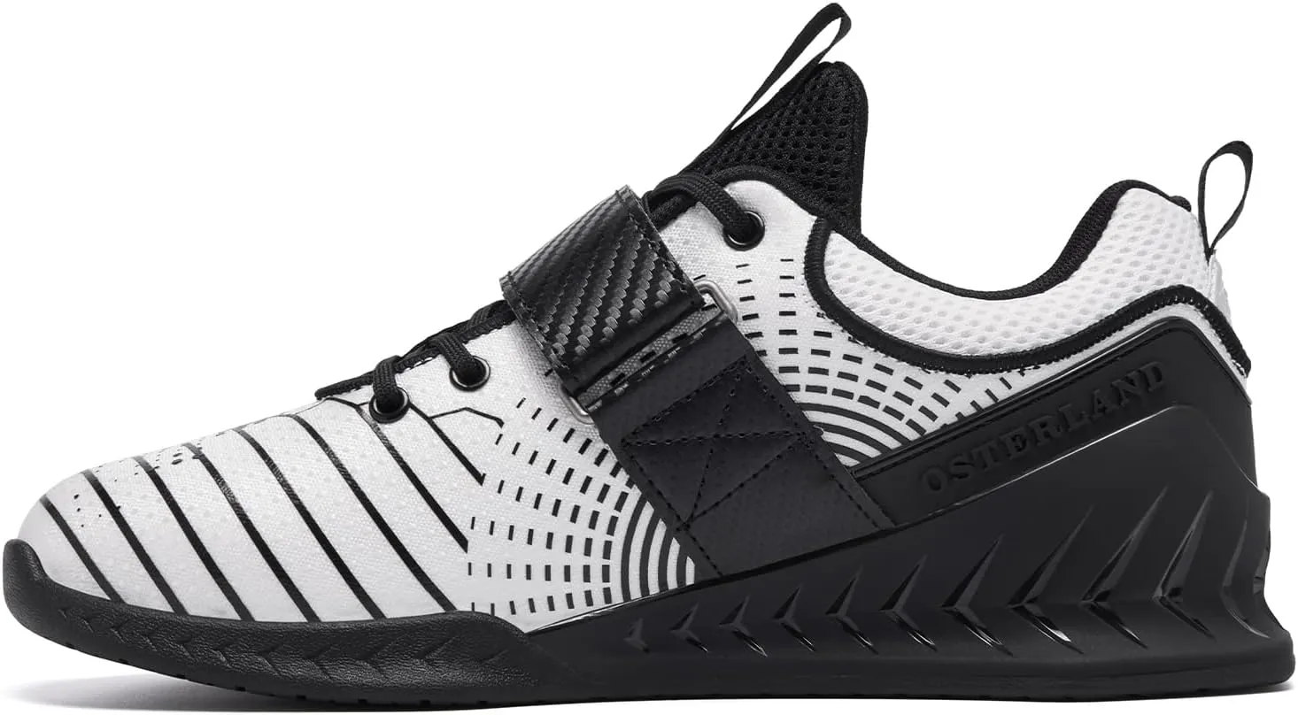 Osterland Weightlifting Shoes: High-Performance Footwear for Gym and Powerlifting, Specifically Designed for Heavy Lifting, Deadlifting, Weight Training, and Squat Exercises for Both Men and Women