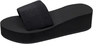 Platform Sandals for Women 2025 Women Wedge Sandals Cork Footbed Platform Slide with Adjustable Buckle Straps Comfortable Summer Beach Walking Shoes