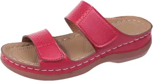 Platform Sandals Women Dressy Raffia Wedge Slip-Resistant Sole Open-Toe Ankle Wrap Summer Wedding Shoes Cushioned Midsole 2025 Spring and Summer Vacation