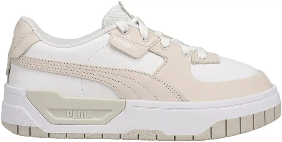 PUMA Womens Cali Dream Platform Sneakers Shoes Casual - Off White, White - Size 5.5 M