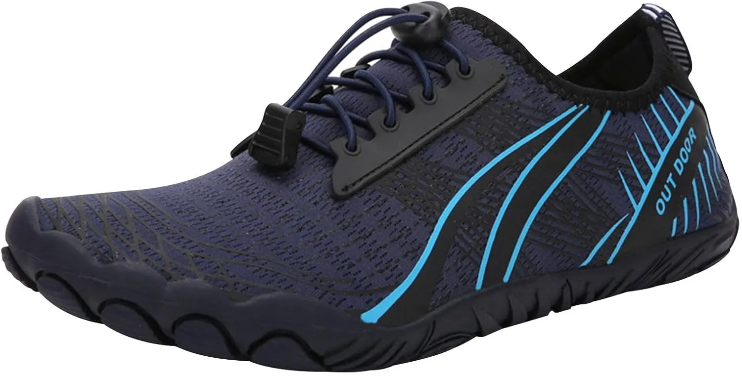 Quick Dry Water Shoes Women Men Barefoot Aqua Beach Swim Pool Surf Yoga Hiking Breathable Non Slip Lightweight Wide Toe Outdoor Sports