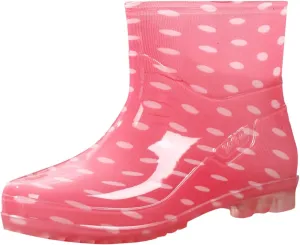 Rain Boots for Women Rain Boot Mid Calf Waterproof Garden Fashion Rainboots Light Anti-slipping Comfortable Insole Shoes
