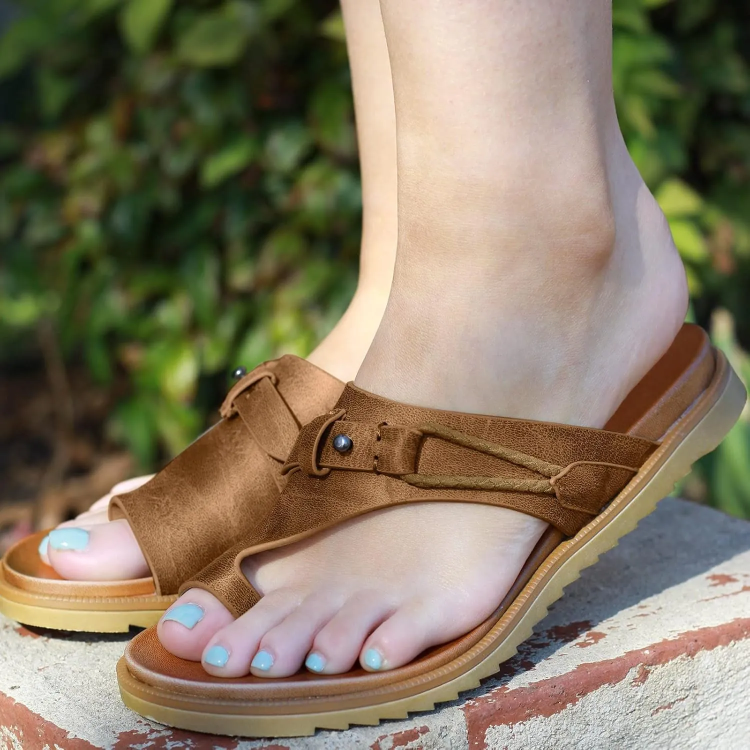 Sandalias para Mujer Elegantes, Flip Flops for Women Summer Beach Casual Sandals Comfortable Comfy Flip Flops