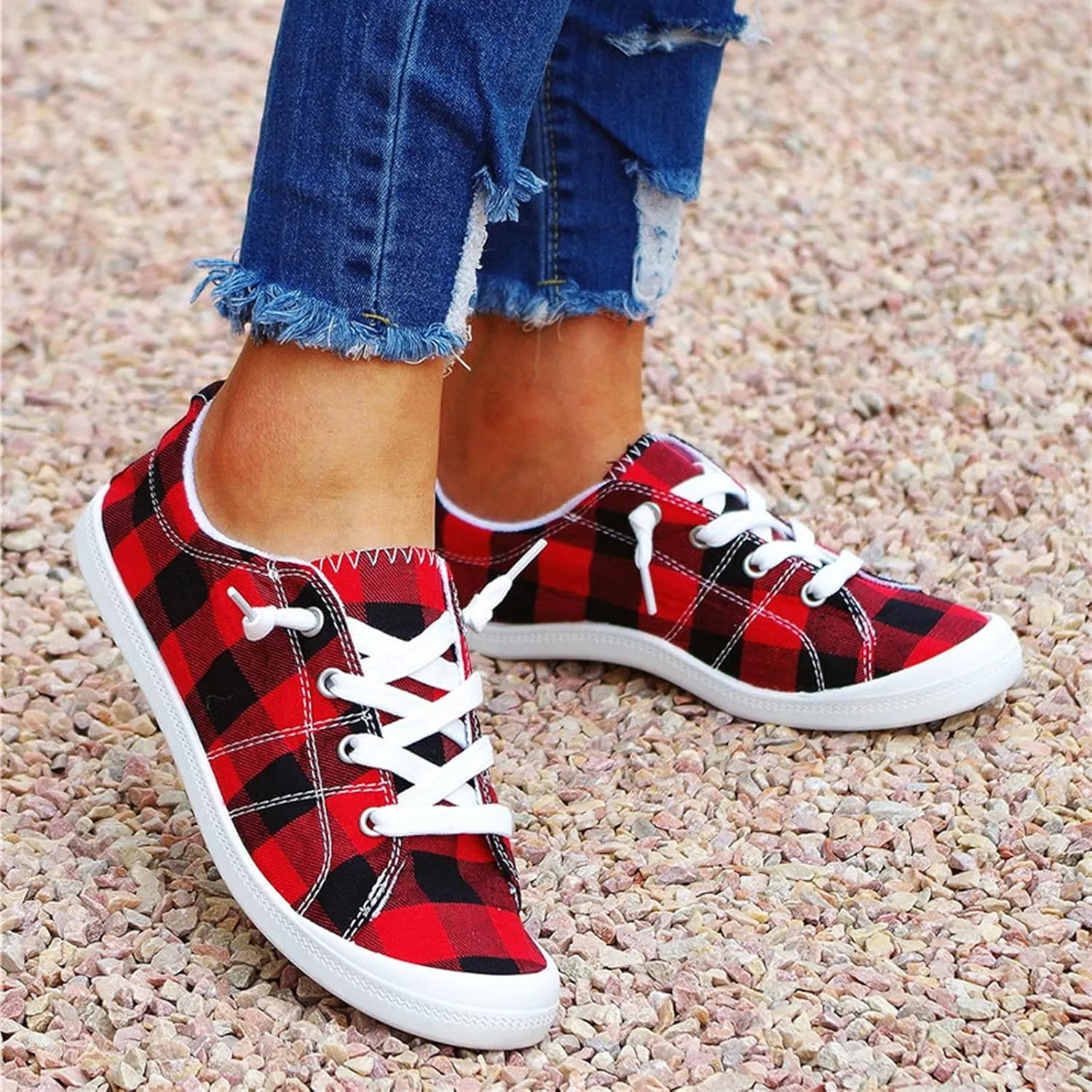 SBGMoSJ Platform Sneakers for Women 6 Wide Zapatos Negros para Mujer Womens Size 11.5 Wide Casual Shoes White High Top Platform Sneakers for Women Slip On Sneakers Woman