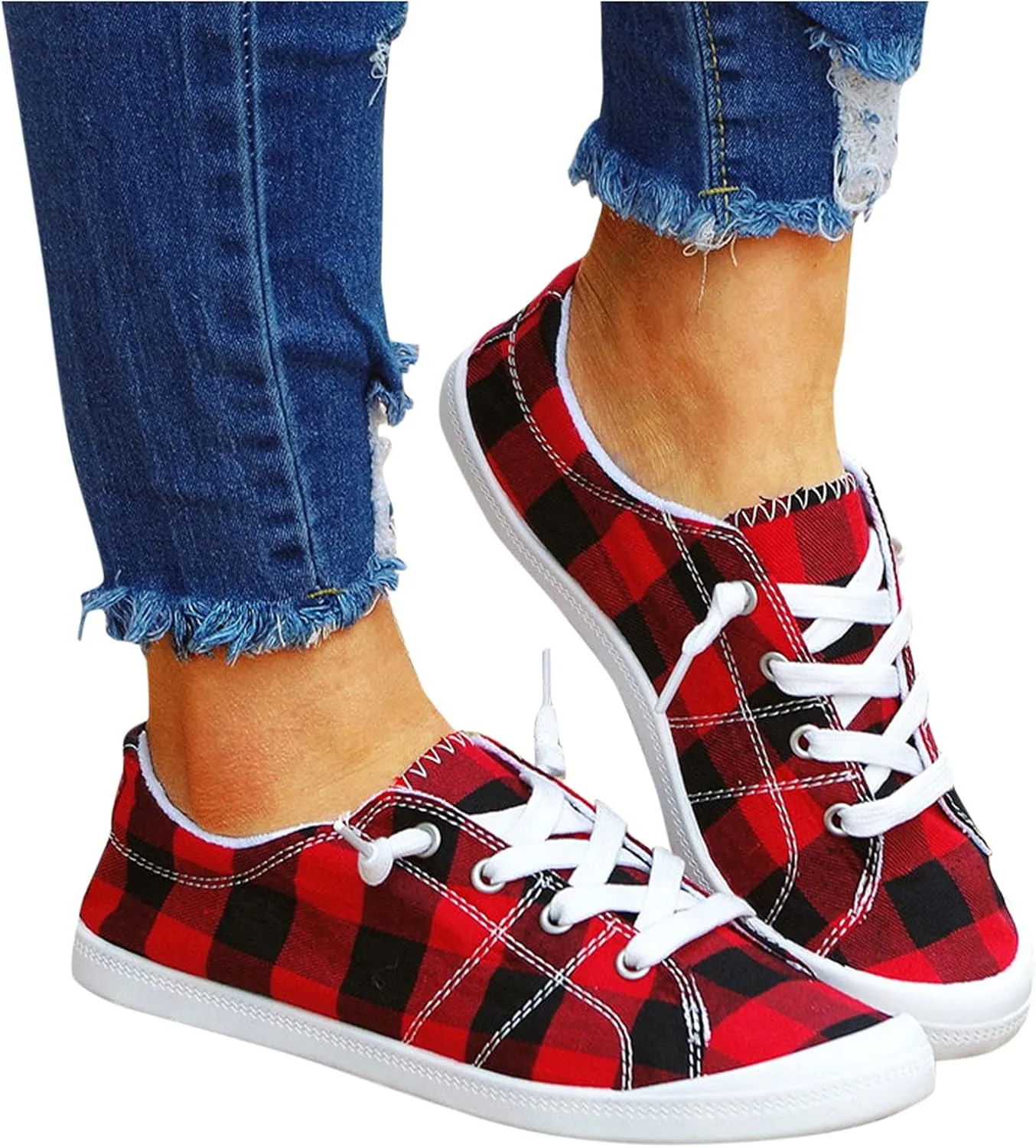 SBGMoSJ Platform Sneakers for Women 6 Wide Zapatos Negros para Mujer Womens Size 11.5 Wide Casual Shoes White High Top Platform Sneakers for Women Slip On Sneakers Woman