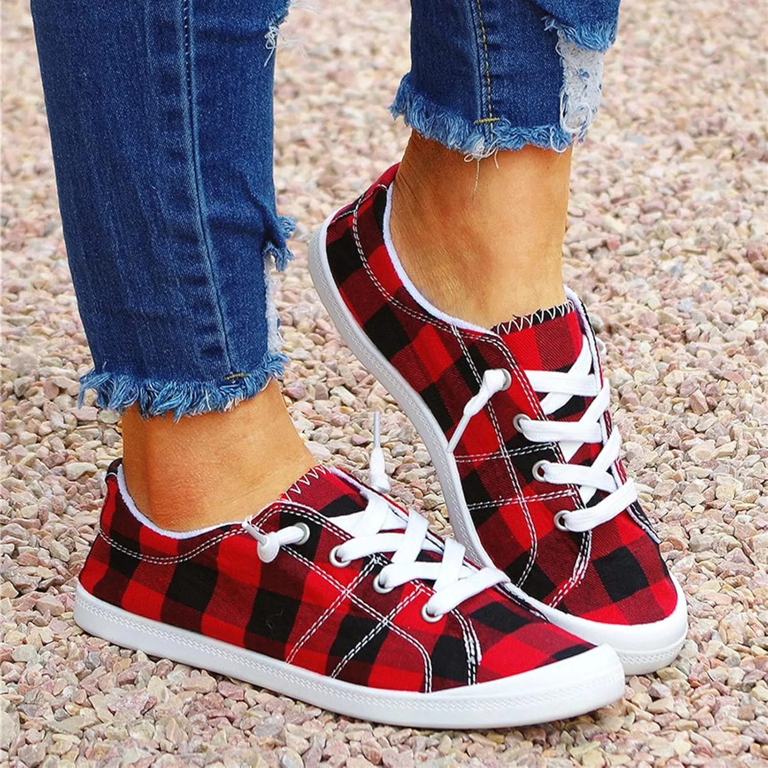 SBGMoSJ Platform Sneakers for Women 6 Wide Zapatos Negros para Mujer Womens Size 11.5 Wide Casual Shoes White High Top Platform Sneakers for Women Slip On Sneakers Woman