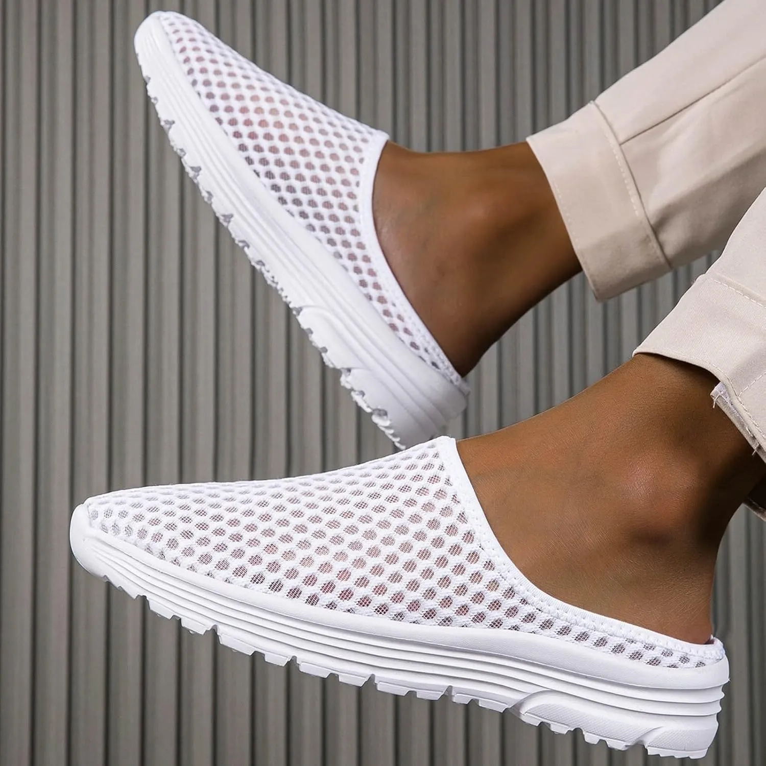 Shoes for Men Tennis Trainer Tennis Shoes for Mens White Sneakers Mens Slip on Walking Shoes Blade Tennis Shoes