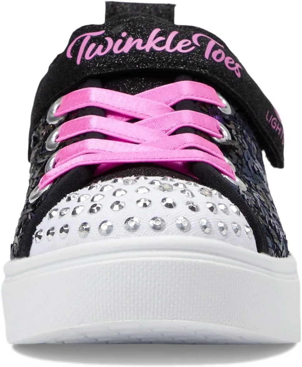 SKECHERS Girl's Twinkle Sparks-Sequin Party Sneaker